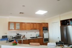 48W square recessed skylight in the kitchen