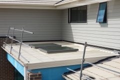 VELUX fixed skylight on flat roof