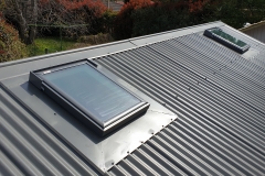 VELUX on metal roof
